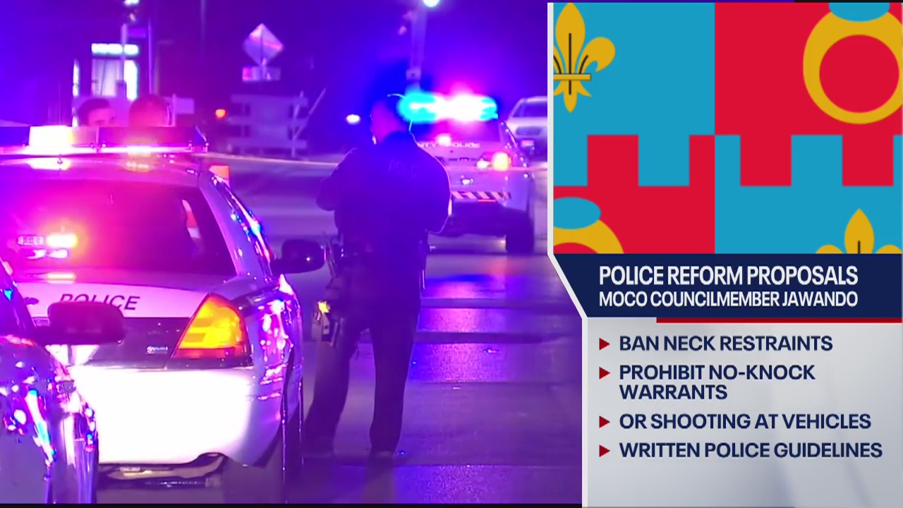 Police reform debate in Montgomery County