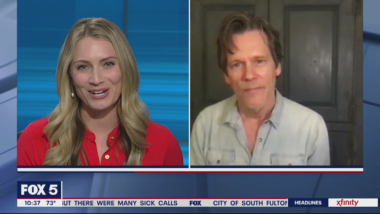 Actor Kevin Bacon previews new thriller