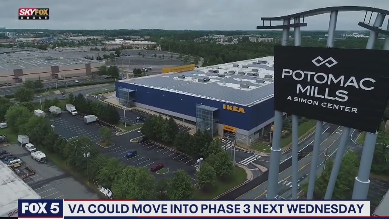Virginia could move into phase 3 next week