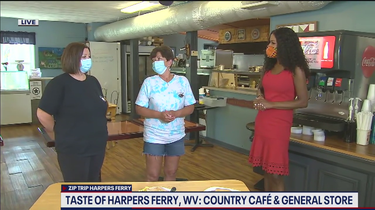 FOX 5 Zip Trip Harpers Ferry: Country Café & General Store