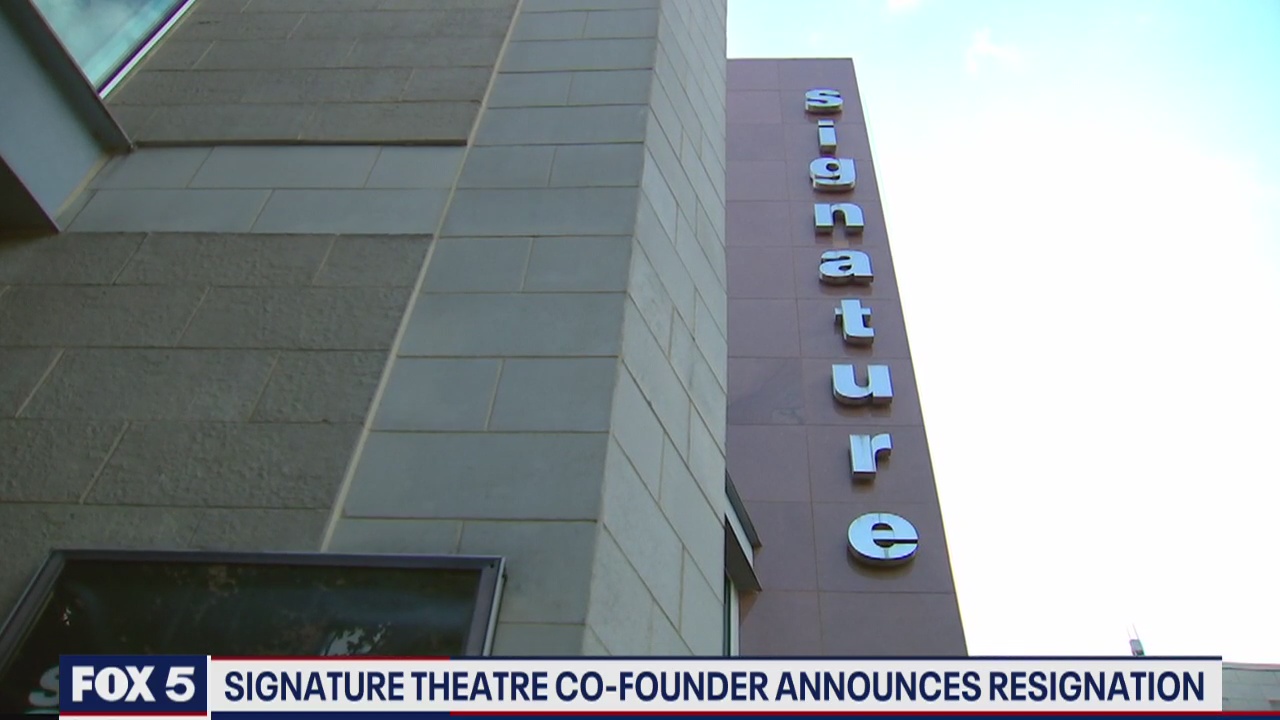 Signature Theatre co-founder resigns
