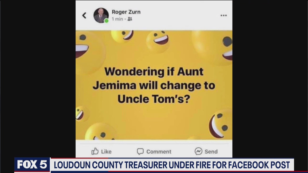 Loudoun County treasurer under fire for Facebook post