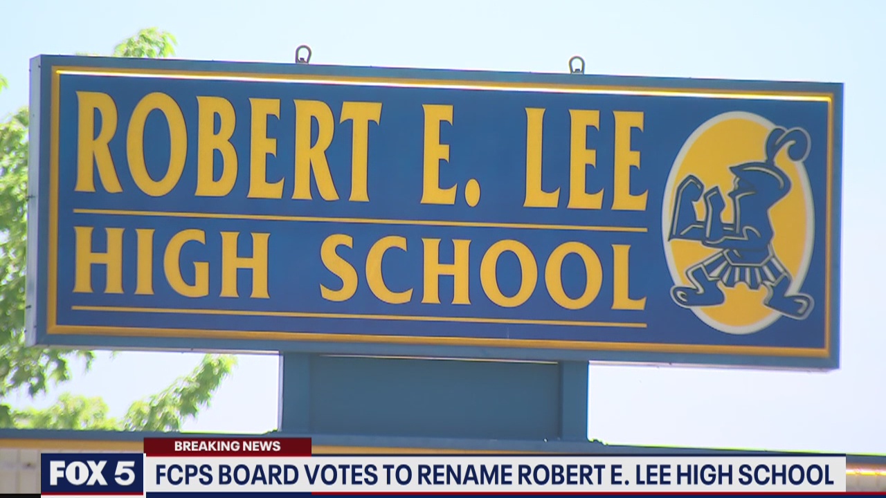 FCPS board votes to rename Robert E Lee HS