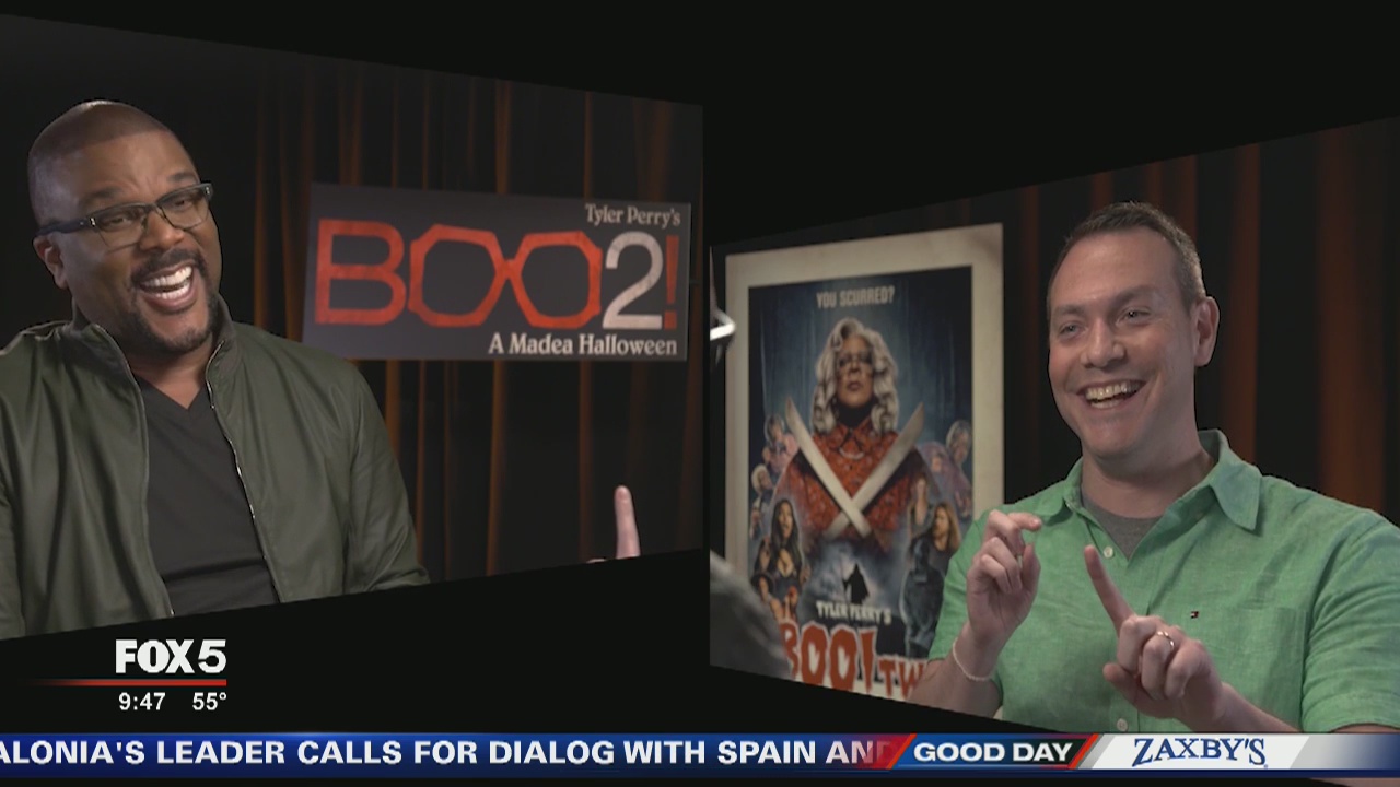 Tyler Perry talks about Boo 2