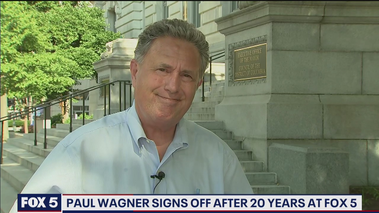 Paul Wagner signs off from FOX 5 for the last time