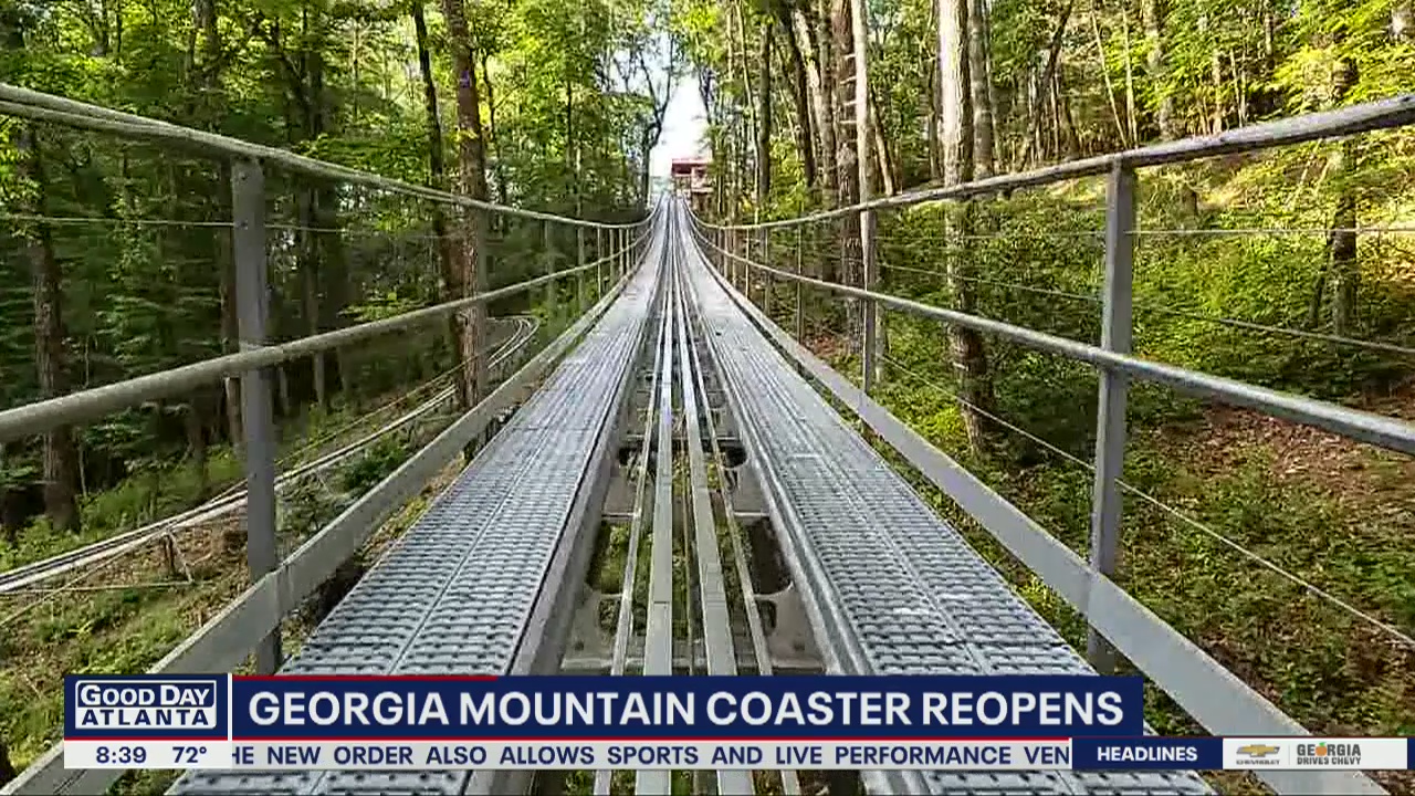Georgia Mountain Coaster reopens