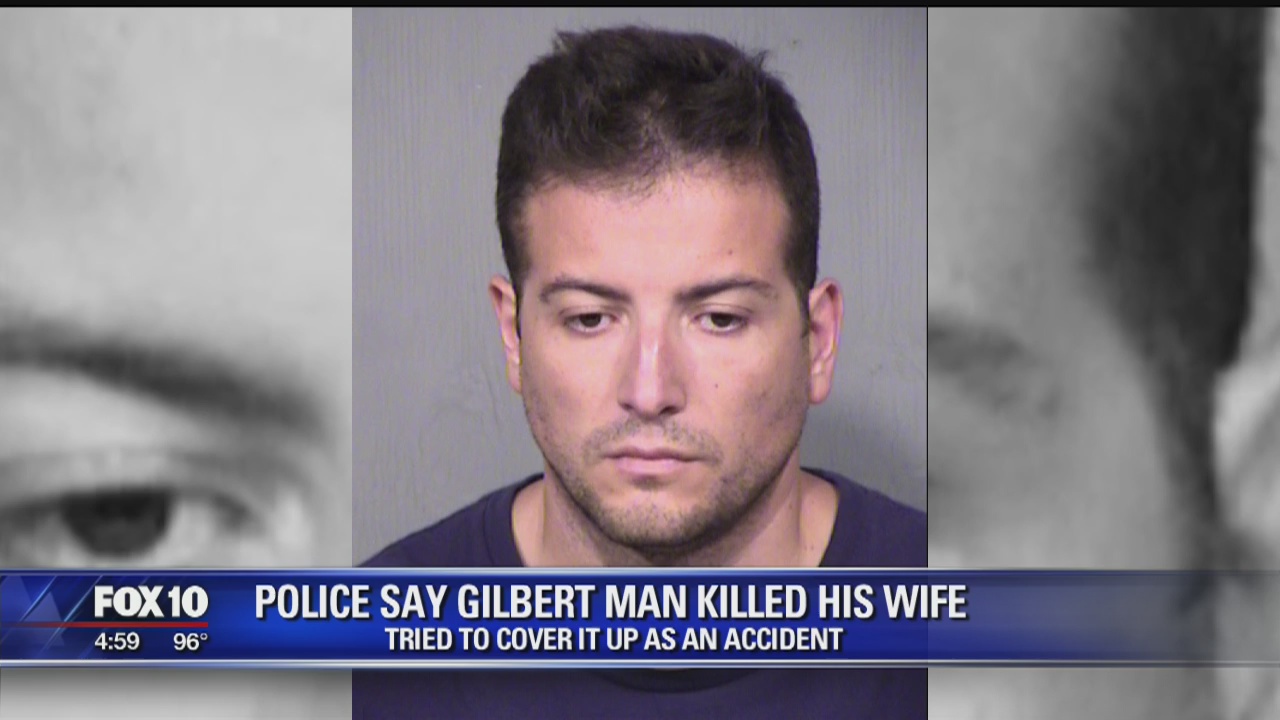 Police: Gilbert man killed wife, tried covering it up