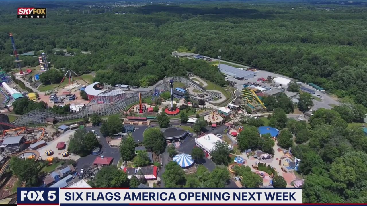 Six Flags to reopen next week