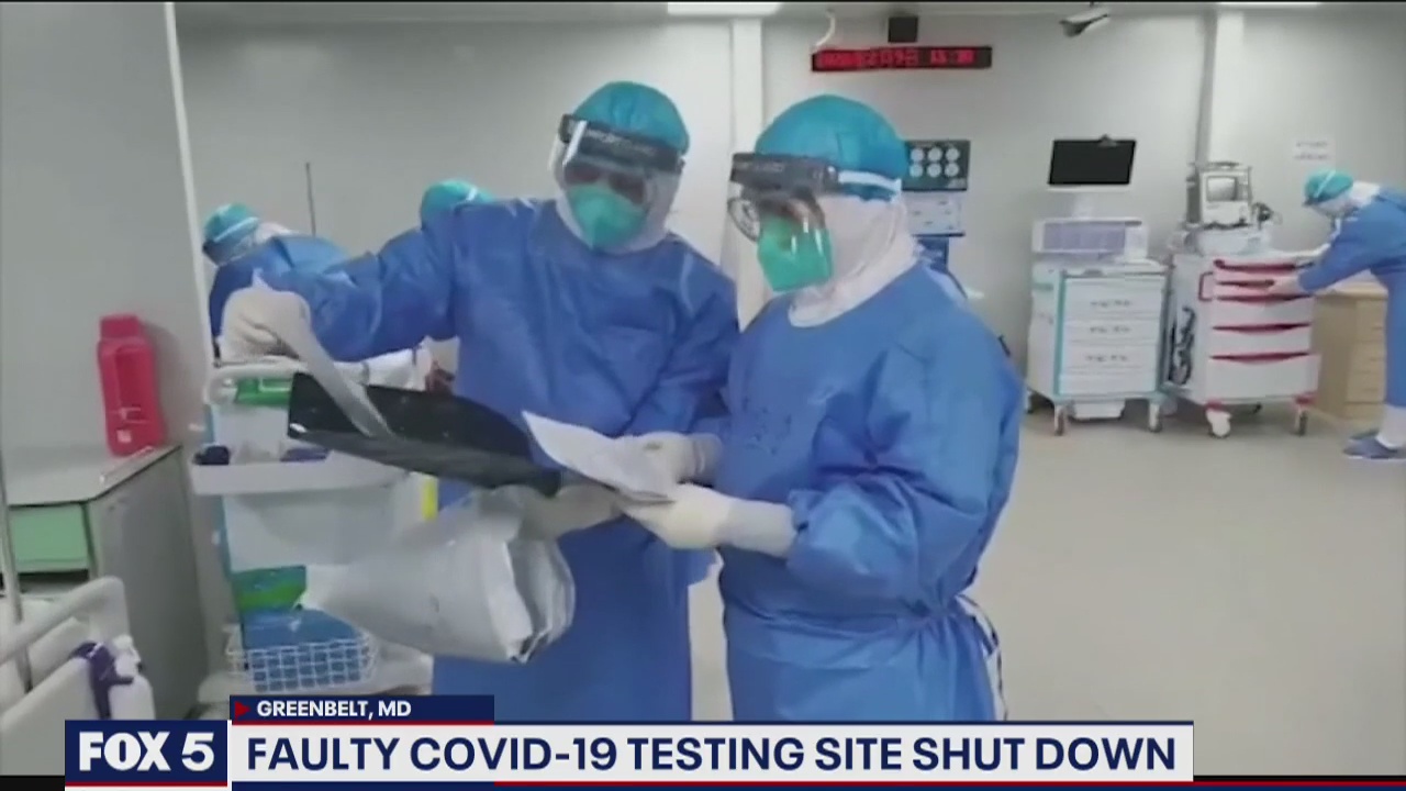 Faulty COVID-19 testing site shut down