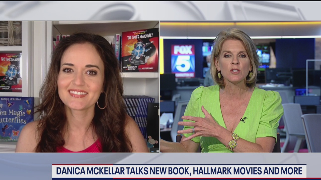 Danica McKellar’s latest book, The Times Machine, makes math fun for kids