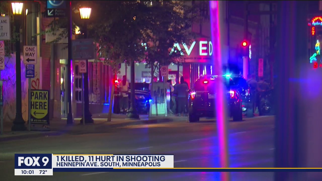 Witness recounts shooting that left 11 injured, 1 dead in Uptown Minneapolis