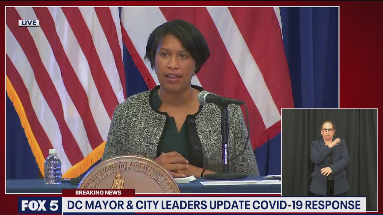 DC mayor says city could enter phase two of reopening process next week