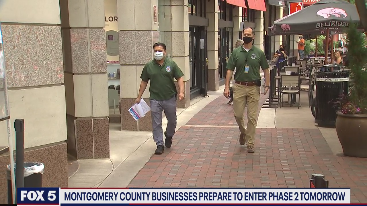 Montgomery County inspects businesses preparing for phase 2 reopening