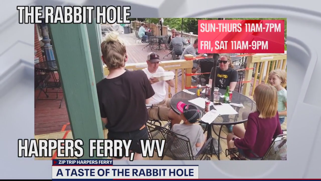 FOX 5 Zip Trip Harpers Ferry: The Rabbit Hole
