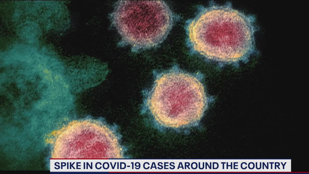 Spike in COVID-19 cases around the country