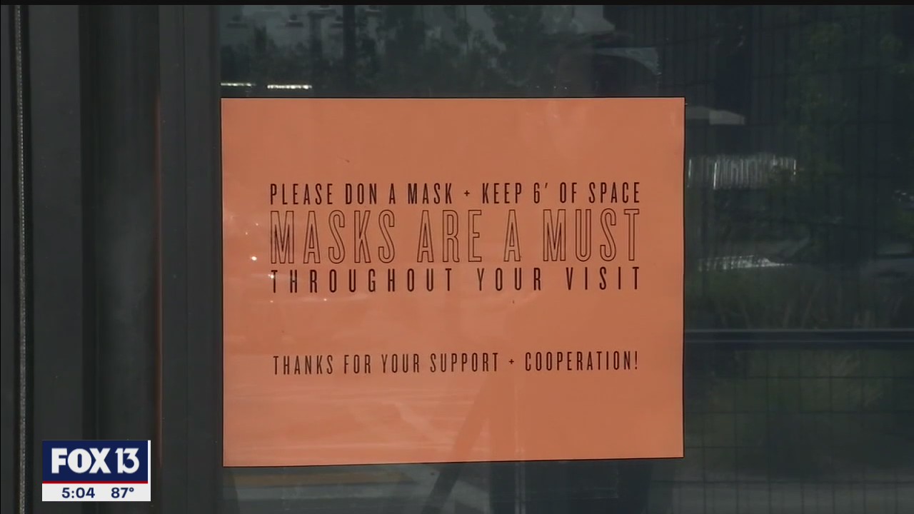 Businesses face choice on requiring masks