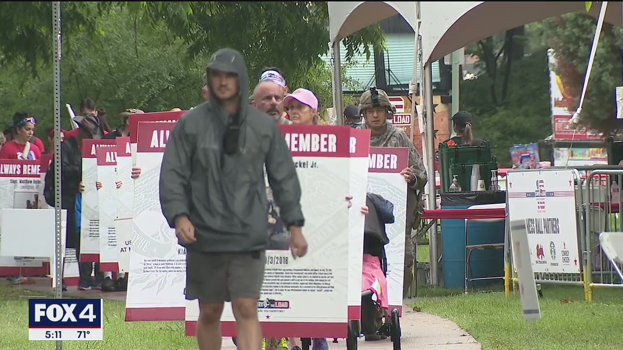 Carry the Load draws hundreds to Dallas for Memorial Day