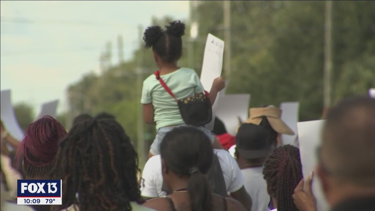 Rally for justice after Suni Bell's murder