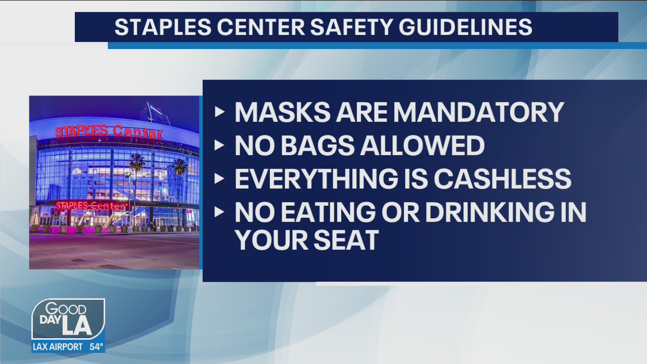 Staples Center to welcome back fans Thursday