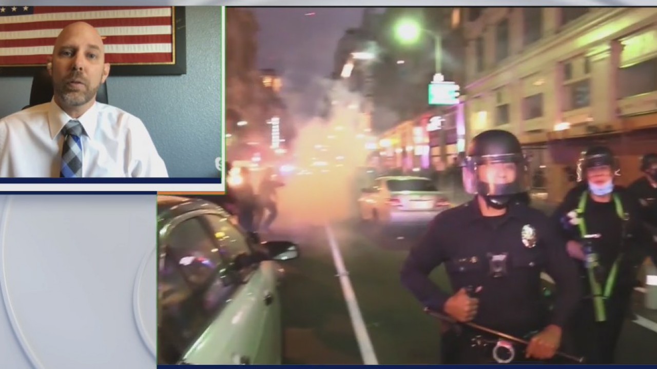 LA police union leader responds to proposed budget cuts