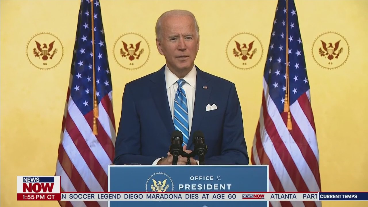 Biden delivers Thanksgiving address