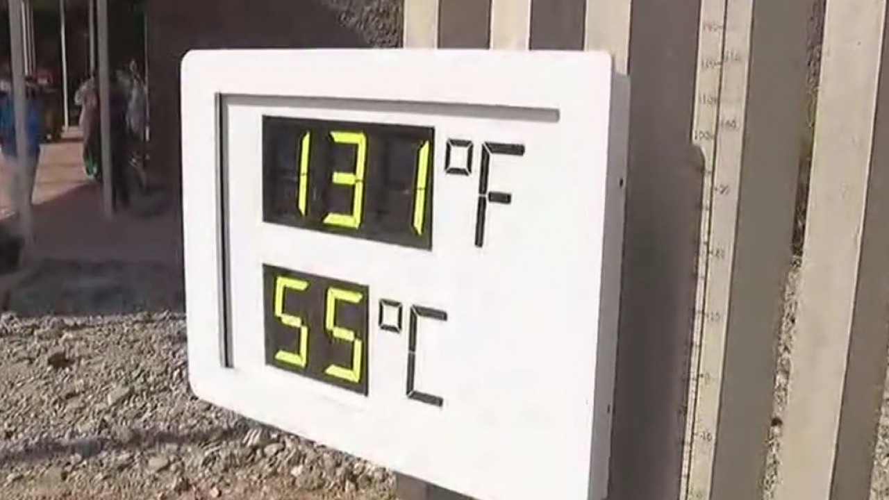 Death Valley hits 130 degrees