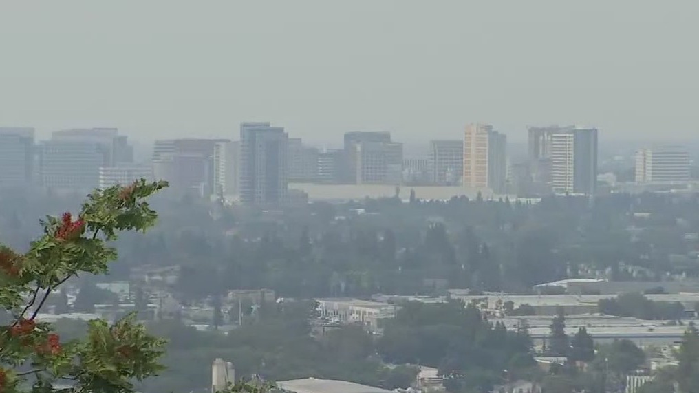 Smoke from wildfires causing bad Bay Area air