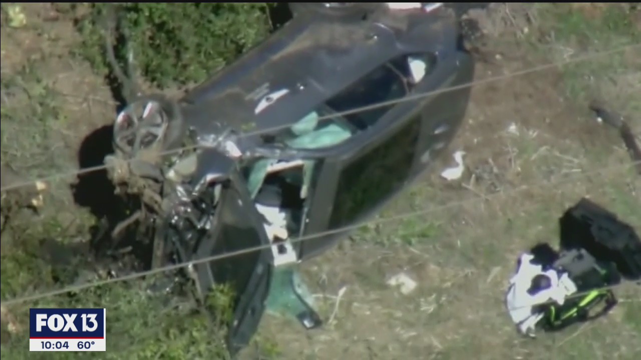 Sports world shaken by Tiger Woods' crash