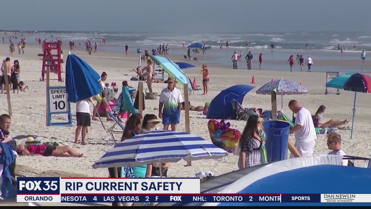 Rip current safety
