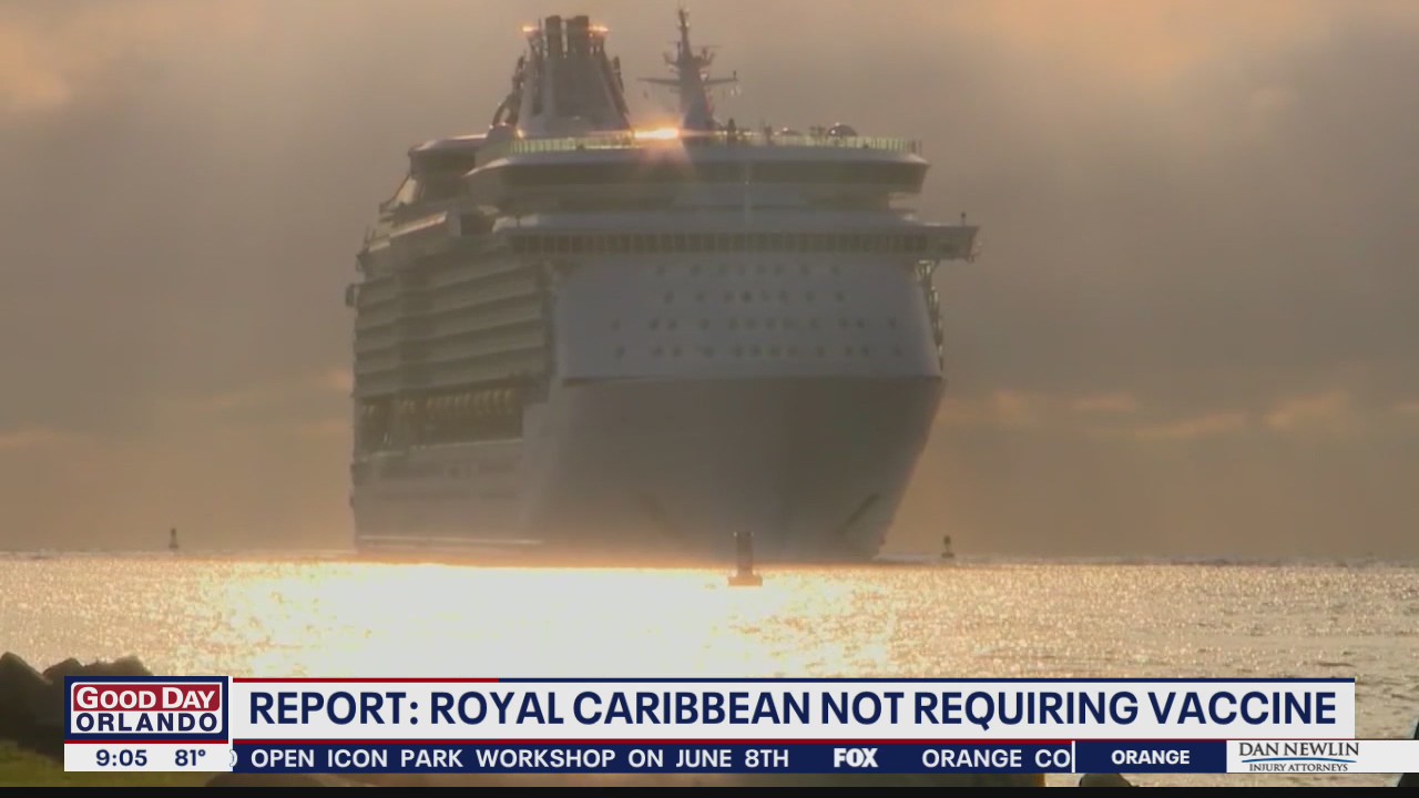 Royal Caribbean only recommending vaccine to cruise passengers