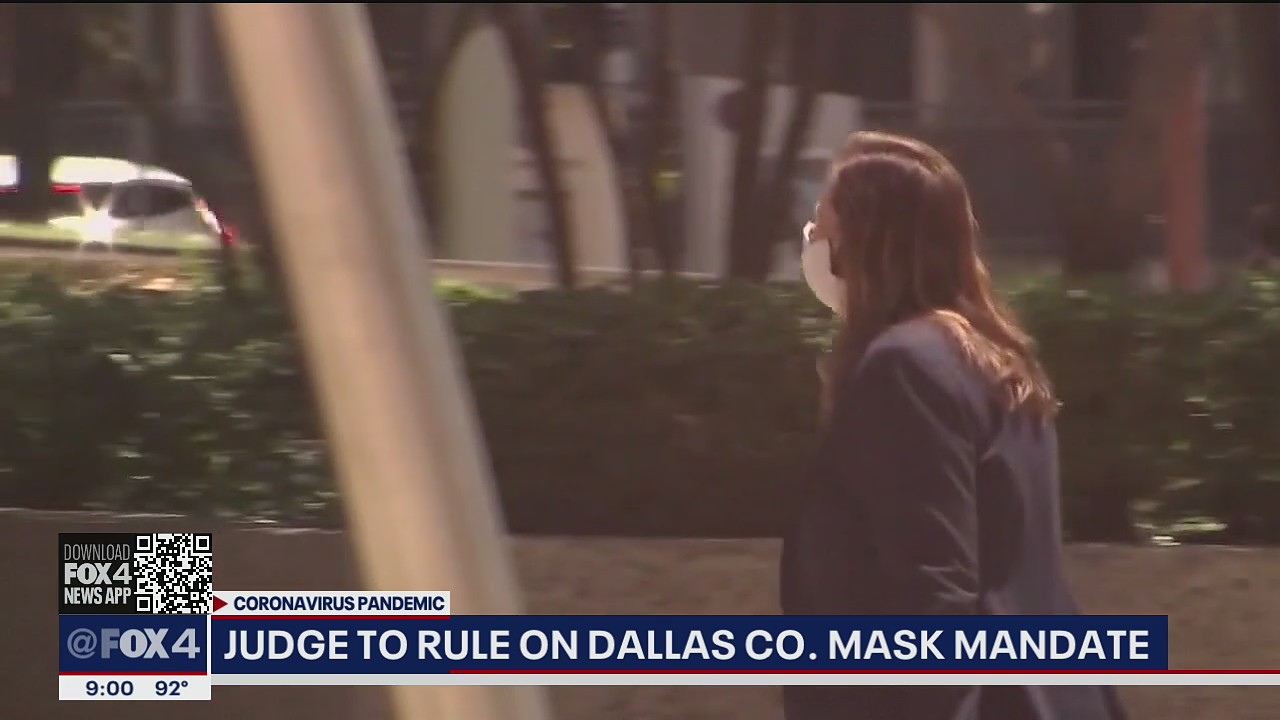 Judge set to rule on Dallas County mask mandate