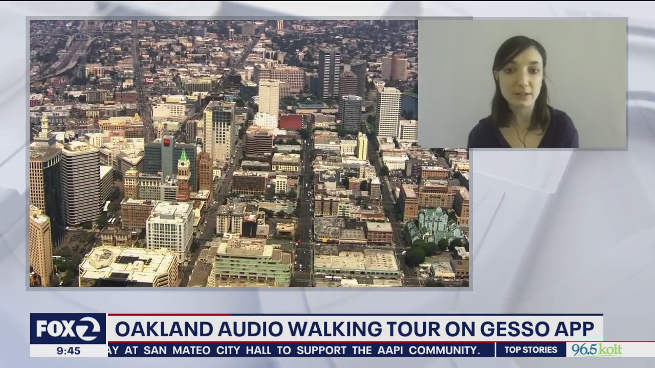 Exploring Oakland through an app-based audio walking tour