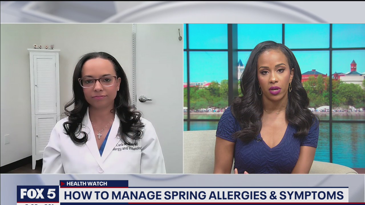 How to manage spring allergies and symptoms