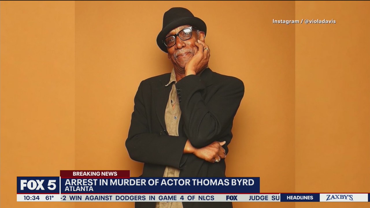 Arrest made in murder of actor Thomas Jefferson Byrd