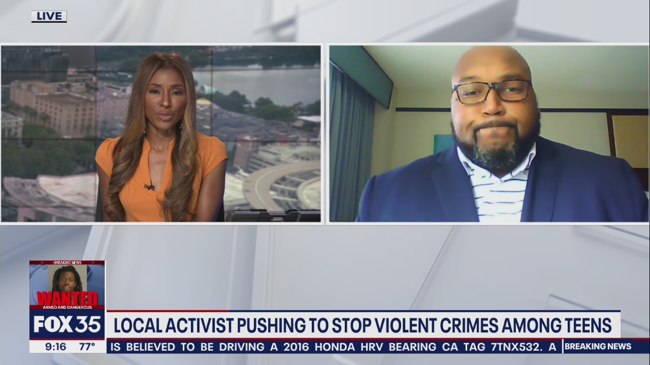 Local activist pushing to stop violent crimes among teens