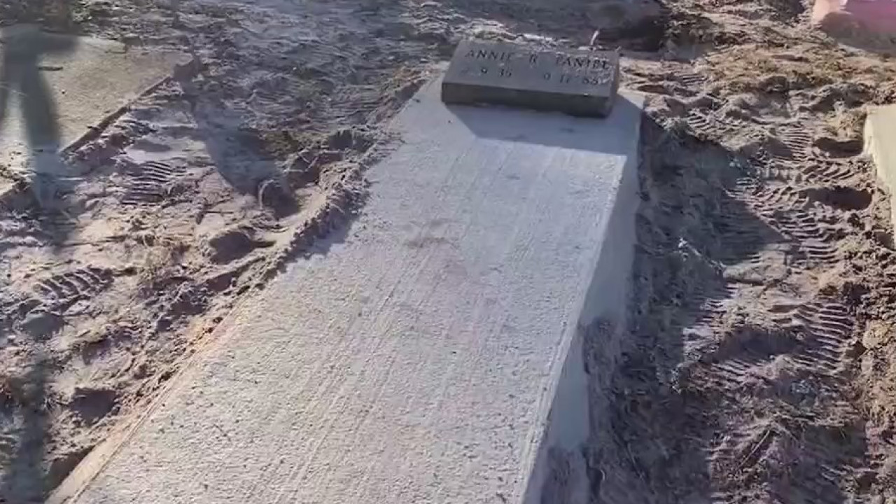 Deputies say graves were vandalized during what was likely a ritual