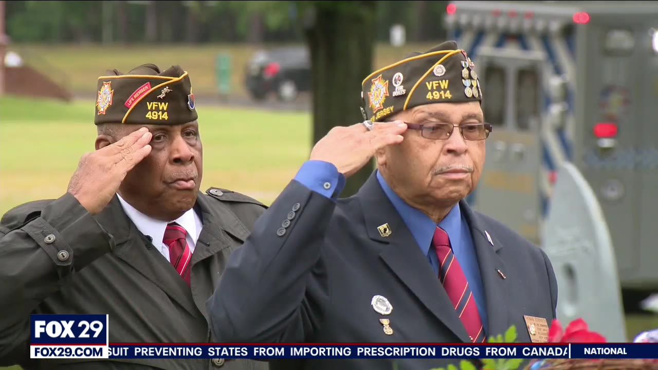 Memorial Day Weekend ceremony in Burlington County honors fallen military service members