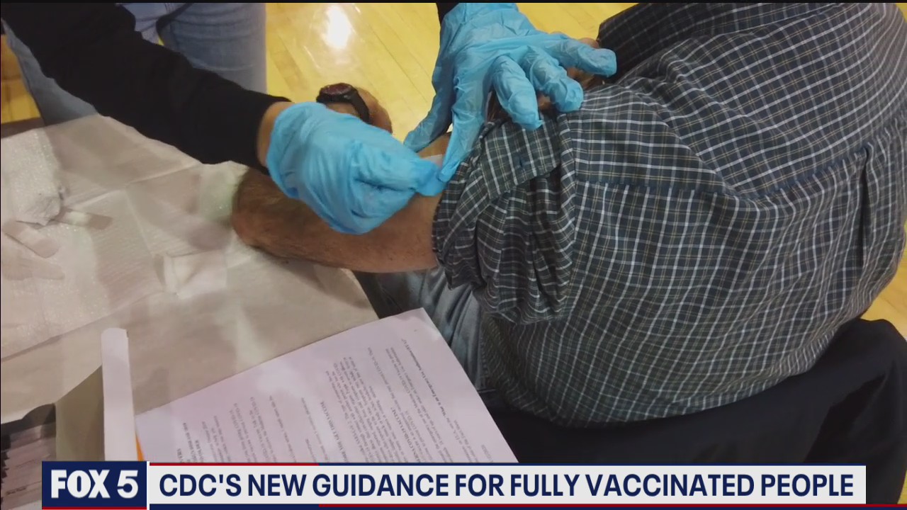 CDC releases new guidelines for fully vaccinated people