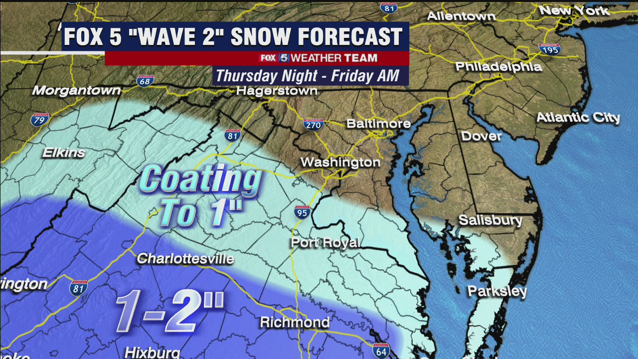 FOX 5 Weather forecast for Thursday, February 11