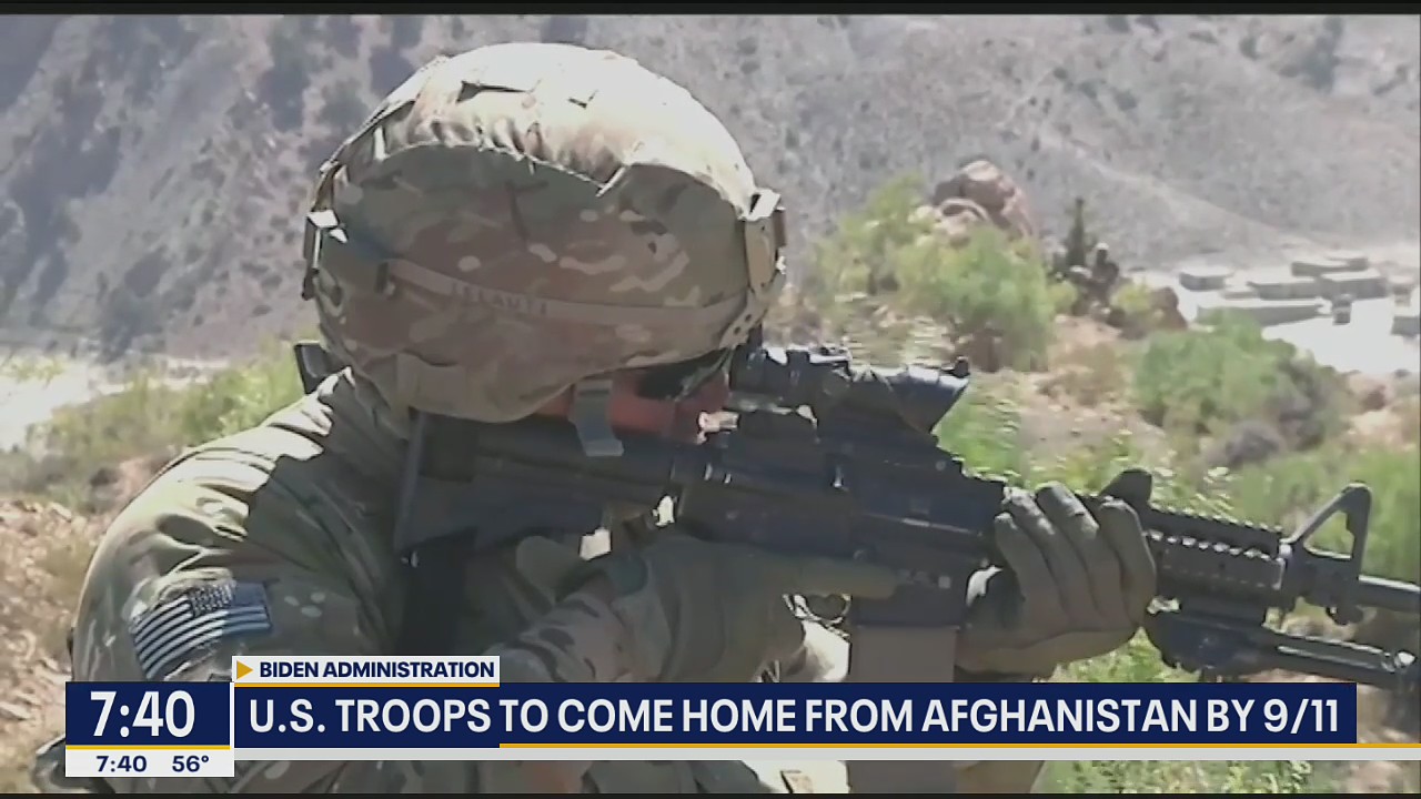 Biden wants U.S. troops out of Afghanistan by 9/11