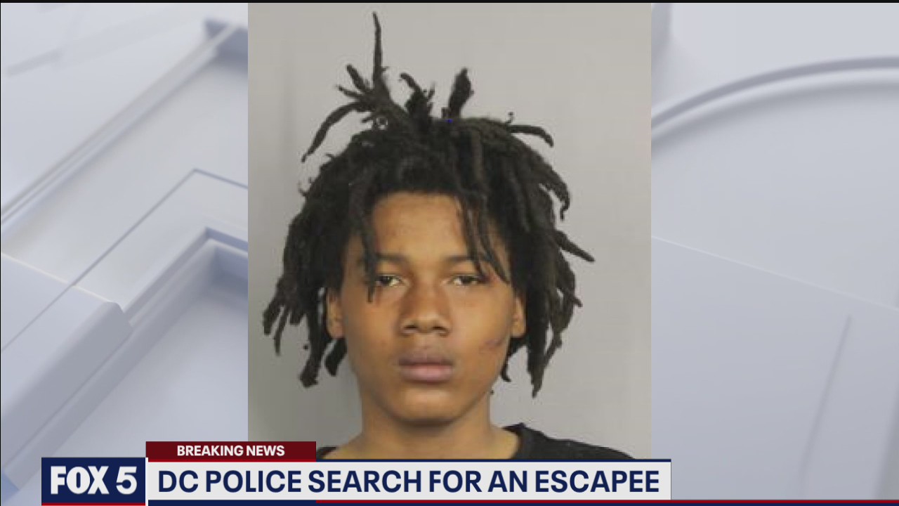 DC police looking for escaped homicide suspect