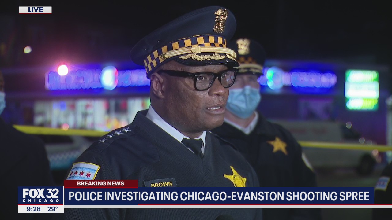 Shooting rampage in Chicago and Evanston ends with suspect dead