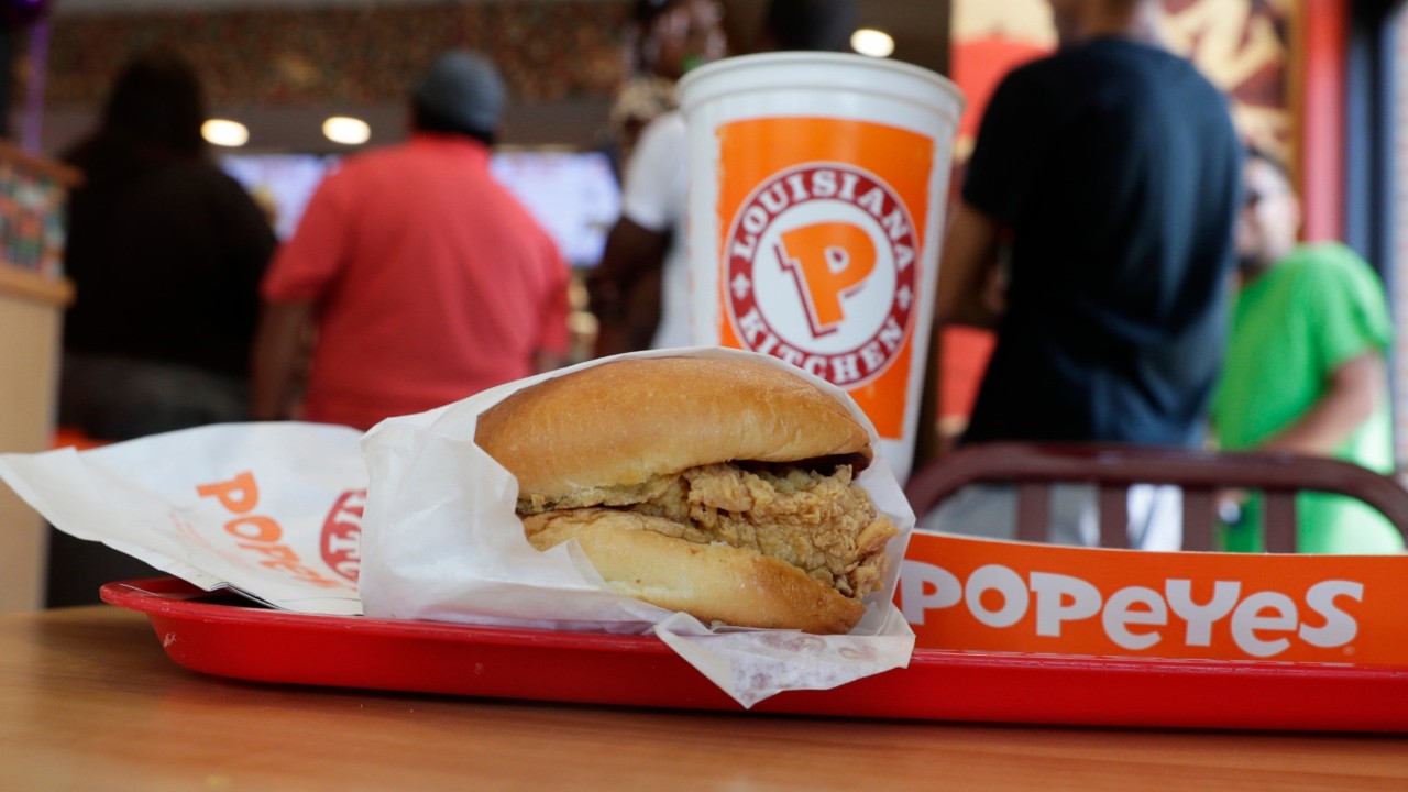 Popeyes launches Chicken Sandwich-themed ‘Ugly Christmas Sweater’ for holidays