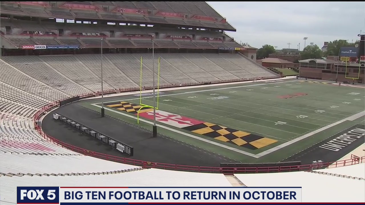 Big Ten football to return in October