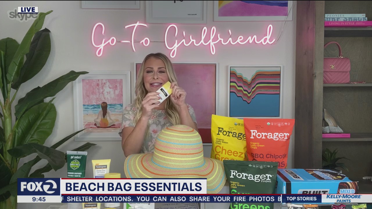 Lifestyle expert Sadie Murray on beach bag essentials