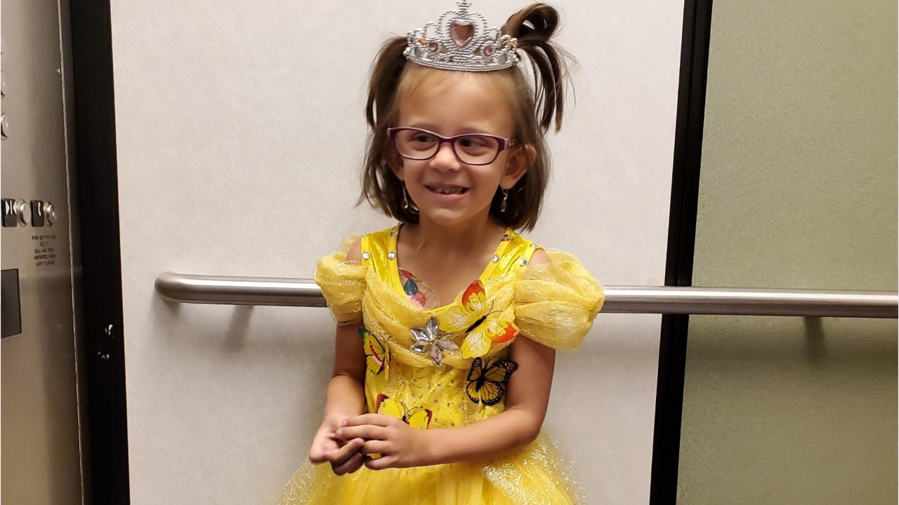 ‘Princess energy’: Girl, 5, attends chemotherapy treatments dressed in different gown each time