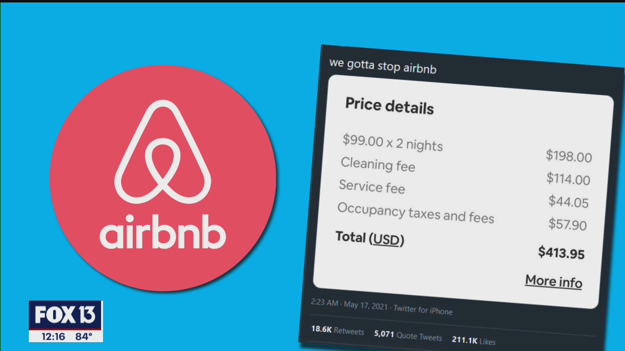 Airbnb cleaning fees catching customers by surprise
