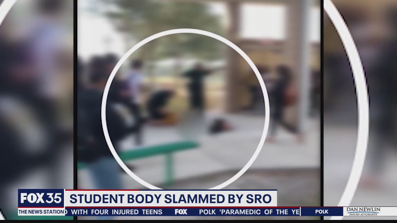 Video shows deputy body-slamming student