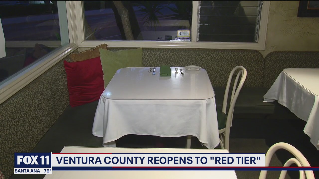 Ventura County reopens to red tier