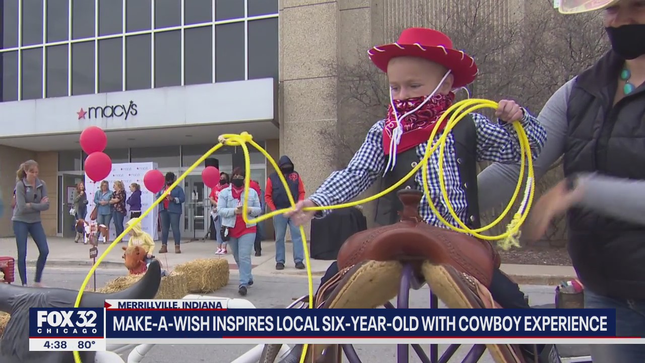 Make-A-Wish inspires local 6-year-old with cowboy experience